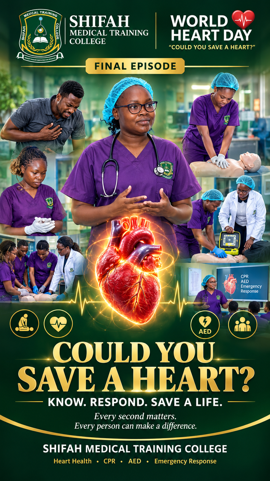 World Heart Day Episode 6: World Heart Day — Could You Save a Heart?